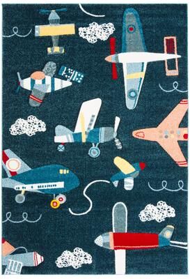 SAFAVIEH Carousel Kids Ardak Airplane Rug