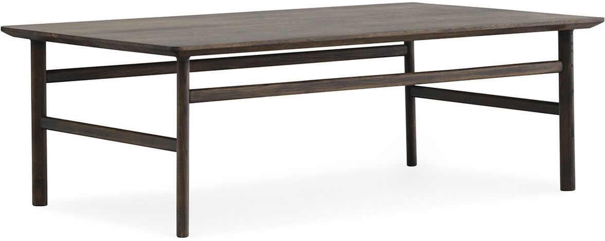 Normann Copenhagen Couchtisch (80 x 80cm, Eiche dunkel gebeizt) 80 x 80cm   Eiche dunkel gebeizt