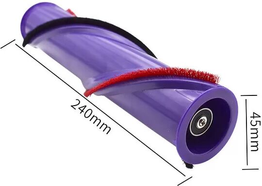 INF Tête de brosse rotative de remplacement pour aspirateur Dyson - Violet Dyson V10