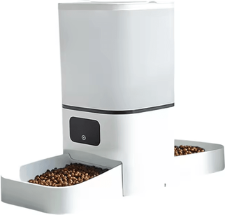 Inspire Curations SmartServe 6L Automatic Pet Feeder With Tuya App Control double Bowl Feeder