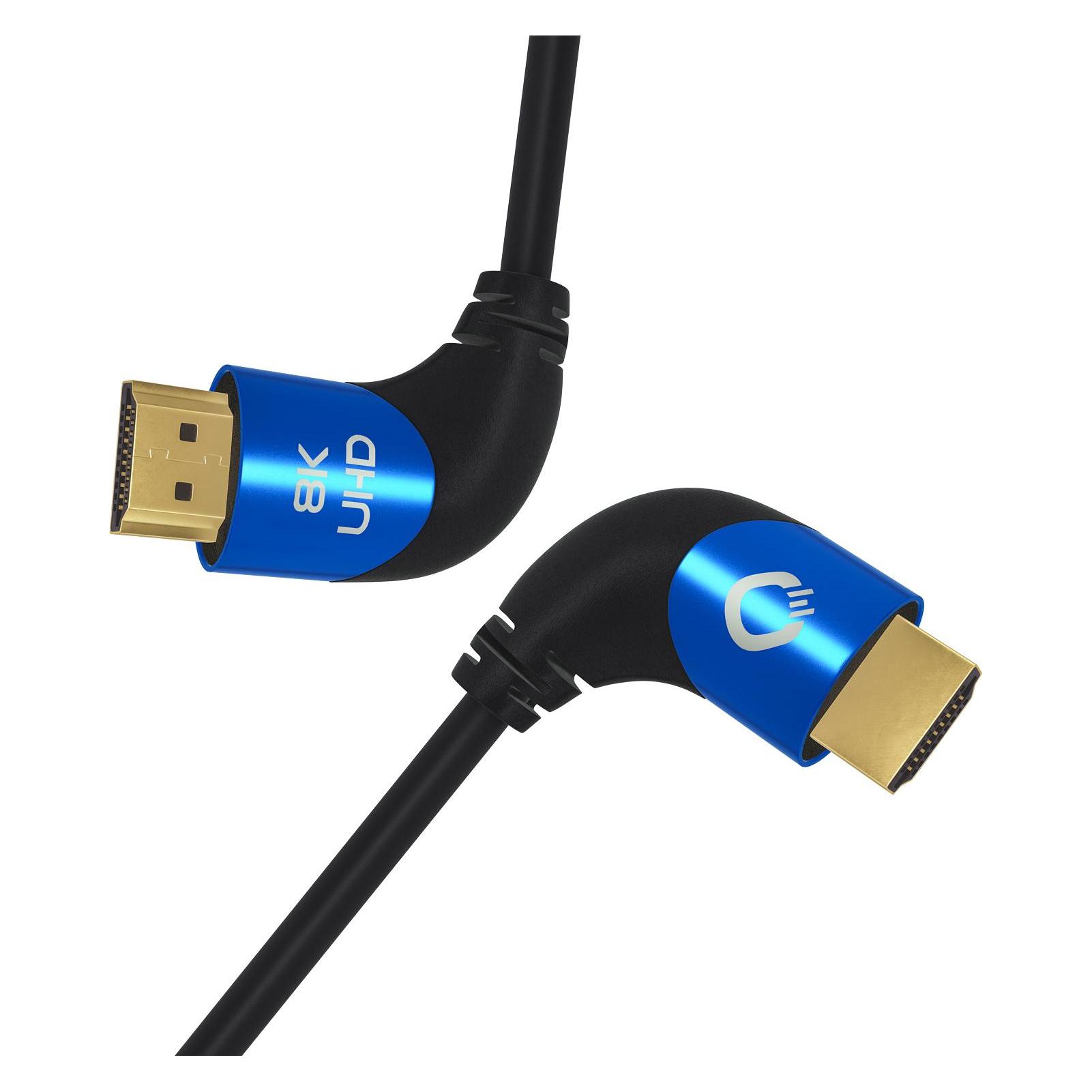 Oehlbach HDMI AV Anschlusskabel (1x HDMI-Stecker - 1x HDMI-Stecker) 2 m Schwarz (2 m) (D1C42542)