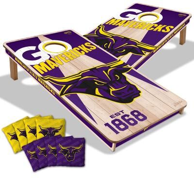 Skip's Garage Minnesota State Mavericks NCAA 2x4 Cornhole Board Set