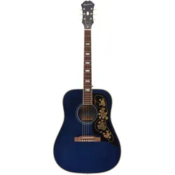 Epiphone Masterbilt Frontier Aged Viper Blue - Westerngitarre