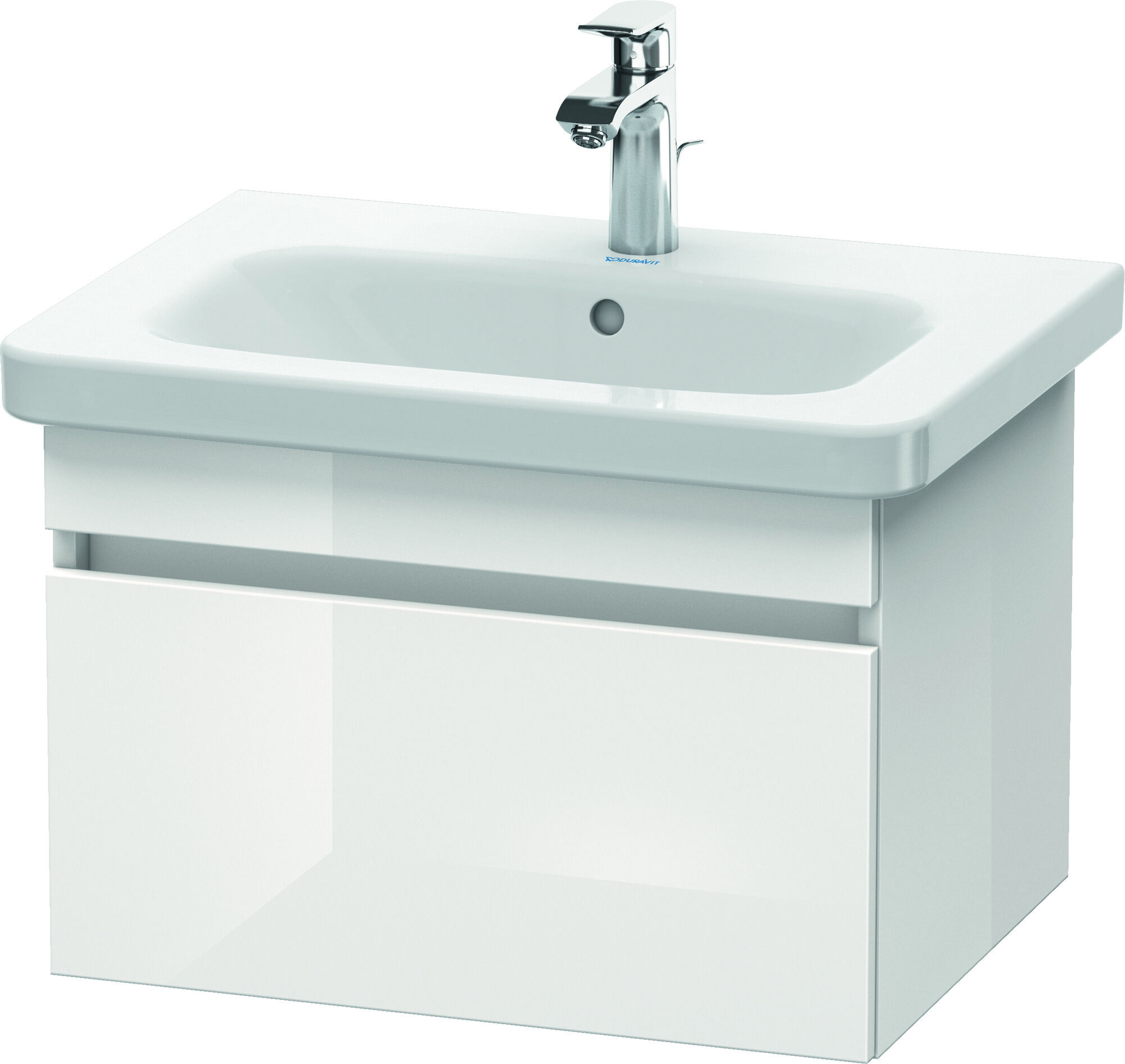 DuraStyle Duravit DuraStyle Duravit DS638002222 blanc brillant, 58x44.8x39.8cm, 2000 coulissant