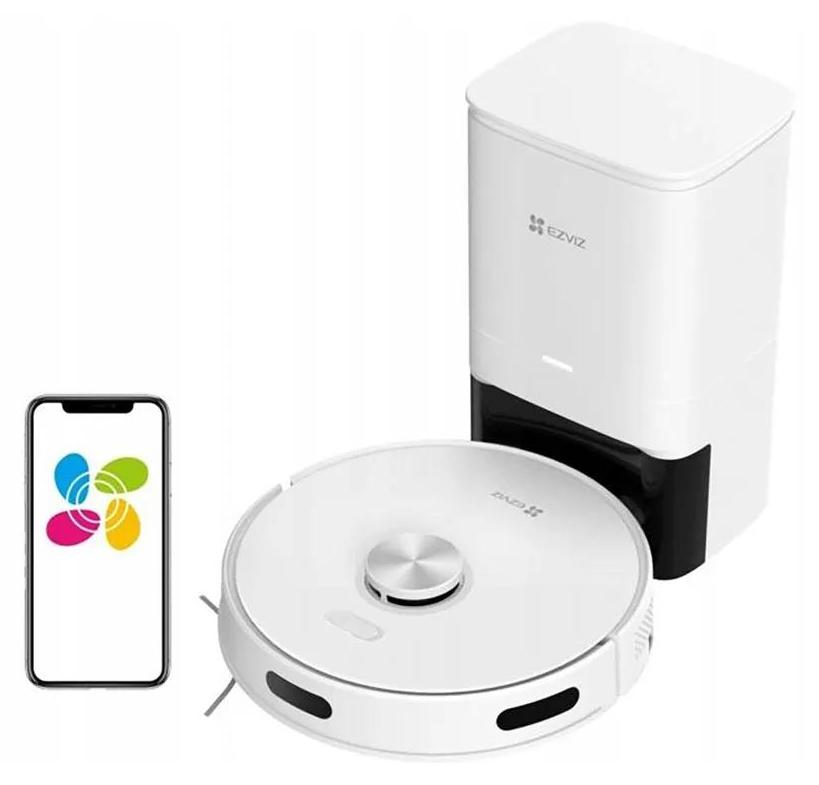 EZVIZ RE5 PLUS, Staubbeutel, Weiß, Rund, Staubbeutel, Ladend, Purification, 0,35 l