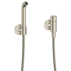 hansgrohe AXOR One Gießrohrset, 48655820, Farbe: Brushed Nickel