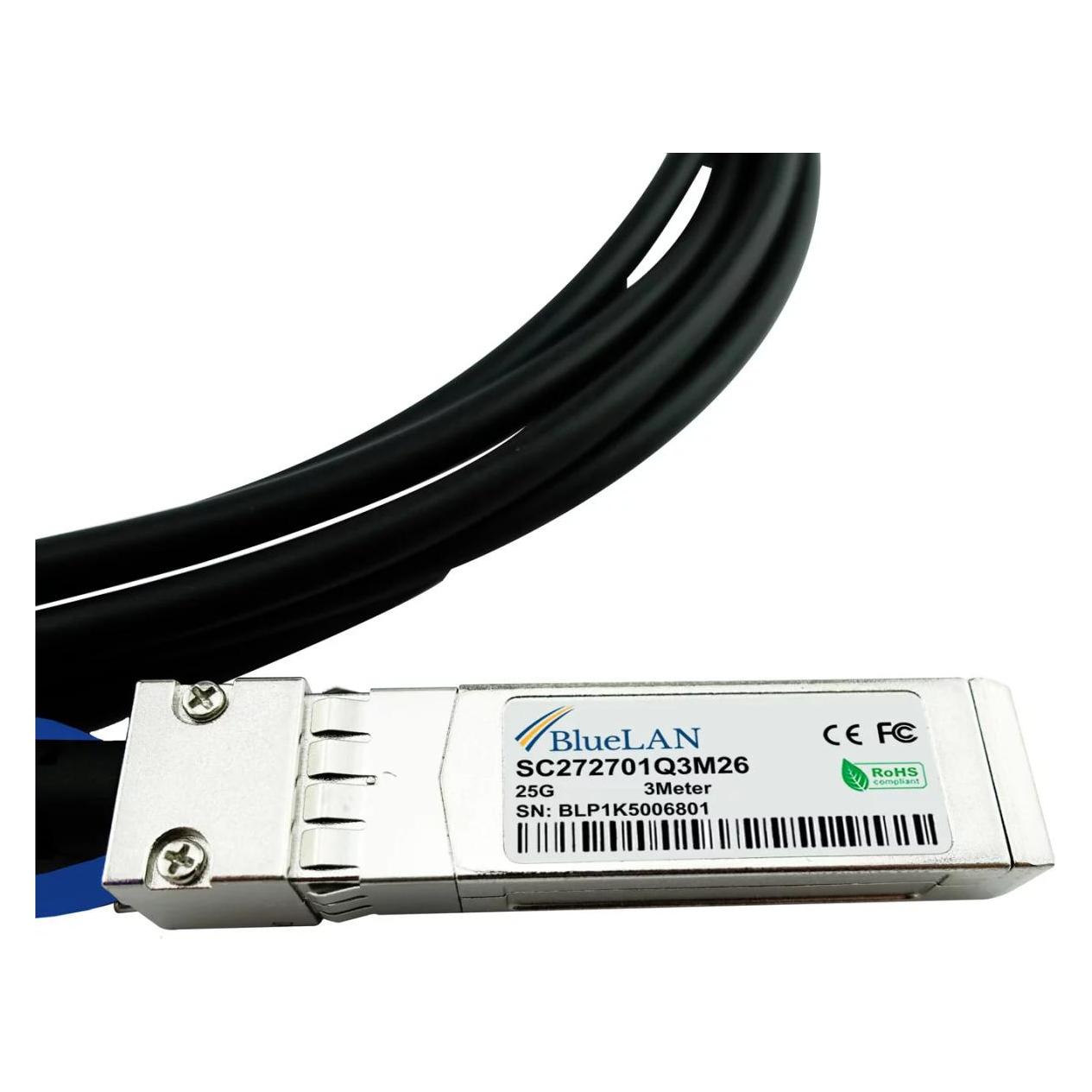 BlueLAN HPE R9G07A kompatibles DAC SFP56 BL060601Y3M30 (R9G07A-BL)