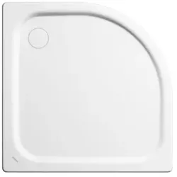 Kaldewei ZIRKON 605 Duschwanne 457000011001 100x80x3,5cm, Invisible Grip, weiß
