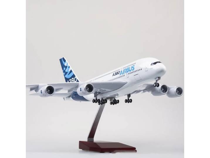 Pour: avion moulé sous pression, échelle 1/160, 50.5CM, Airbus 380 A380, Prototype, modèle de compagnie aérienne, cadeaux pour la collection de famille et d'amis