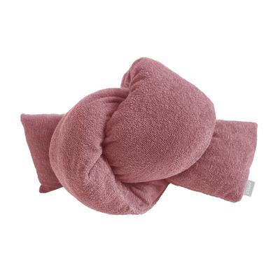 Dekokissen APELT "Ciao", rosa (rosa, unifarben), B:31cm H:5cm L:53cm, Baumwolle, Polyester, Dekokissen_Sitzkissen_Kissenhüllen