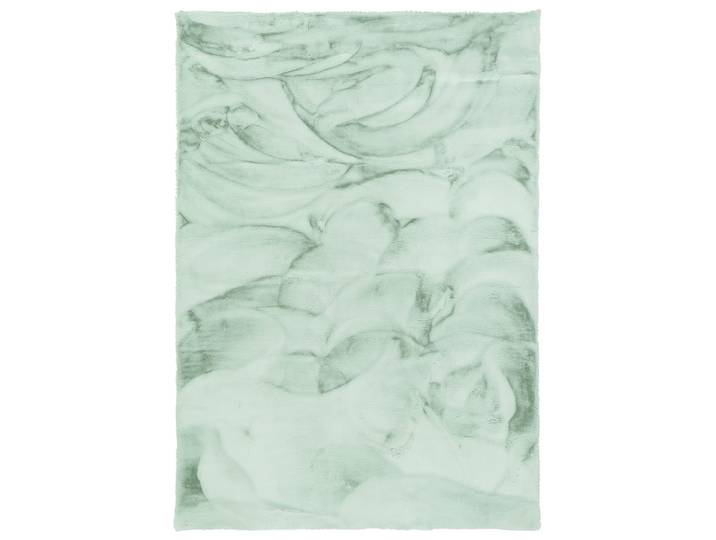 Tapis en fausse fourrure vert menthe 120x170 cm
