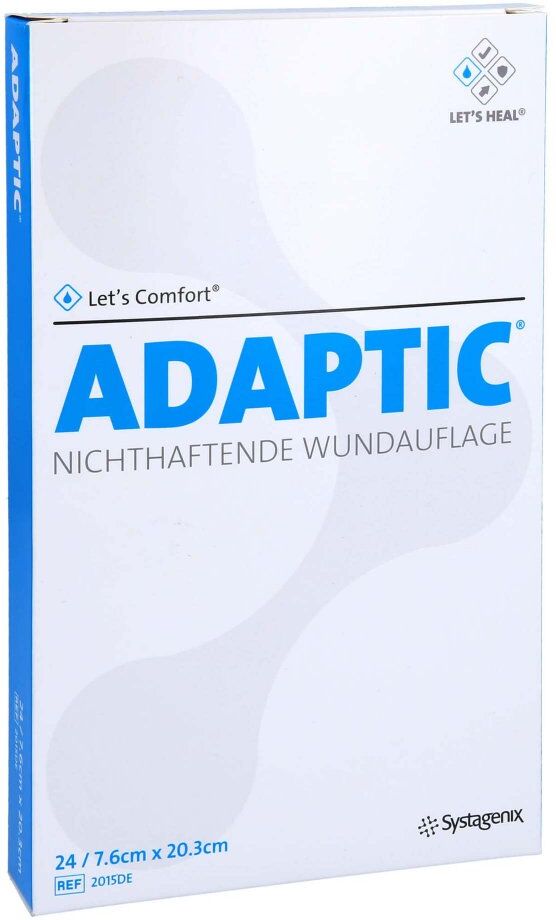 Adaptic 7,6x20,3cm feuchte Wundauflage
