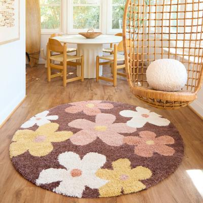 Balta Rugs Daphne Kids Floral Round Area Rug