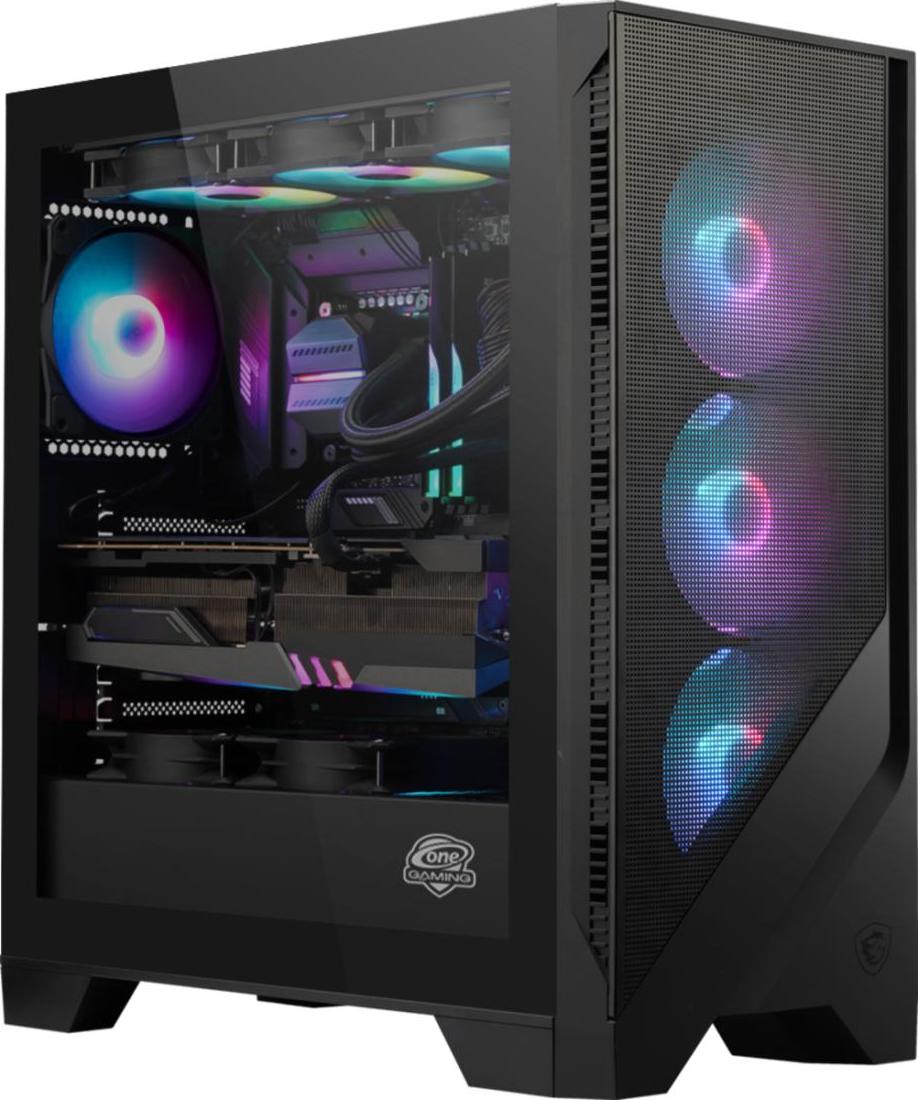 ONE GAMING Gaming PC AR886 - Ryzen 7 5700X - RX 9070 - 1 TB NVMe - 32GB RAM - Win11