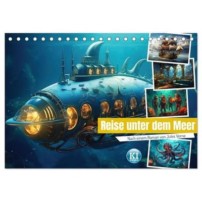 Reise unter dem Meer (Tischkalender 2027 DIN A5 quer), CALVENDO Monatskalender