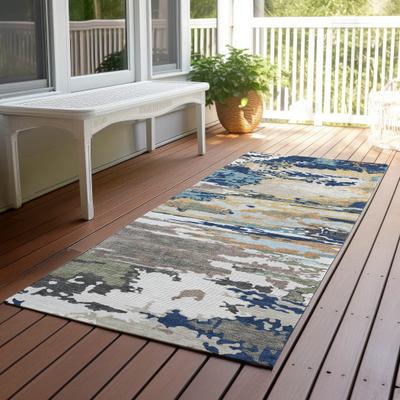 Addison Rugs Machine Washable Indoor/ Outdoor Abstract Emery Chantille Rug