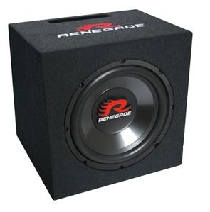 Renegade RXV1200 Single-Bassreflex-System Einbaulautsprecher
