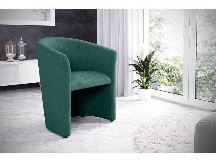 Cocktailsessel Sinclair Blau Microfibra Enza 66 x 75 x 56cm