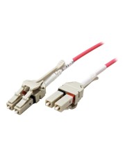 ROLINE LWL-Kabel 50/125 OM4 LC/LC Low-Loss hohe Dichte violett 7m Kabel 7 m Glasfaser LWL (21.15.8876)