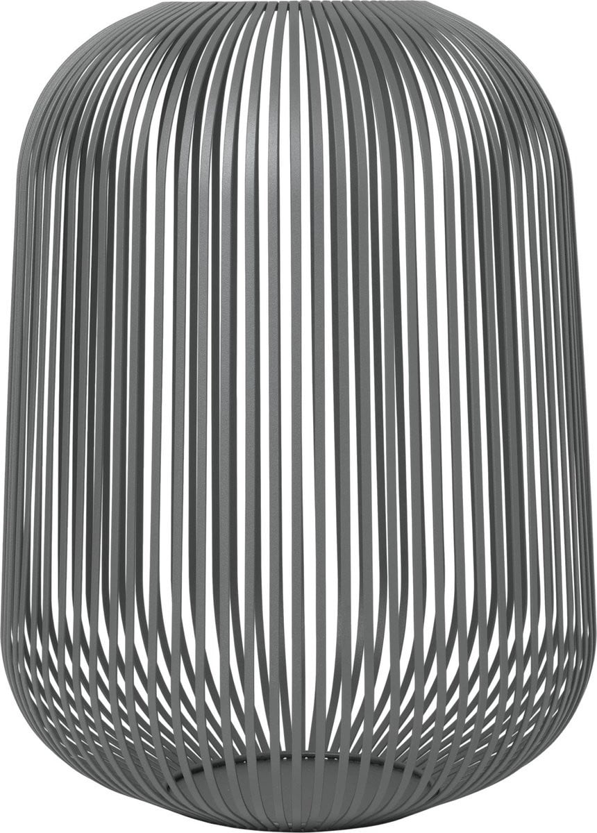 Blomus Lito Lantaarn Steel Grey Large voor kaarsen