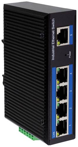 LogiLink NS202 NS202 Industrial Ethernet Switch 5 Port 10 / 100 / 1000MBit/s