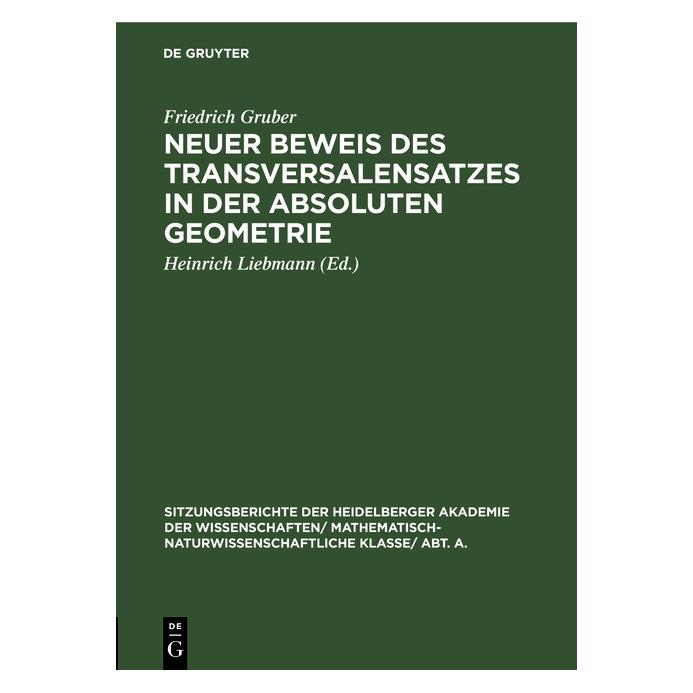 De Gruyter Gruber:Neuer Beweis des Transversalensa (67773030)