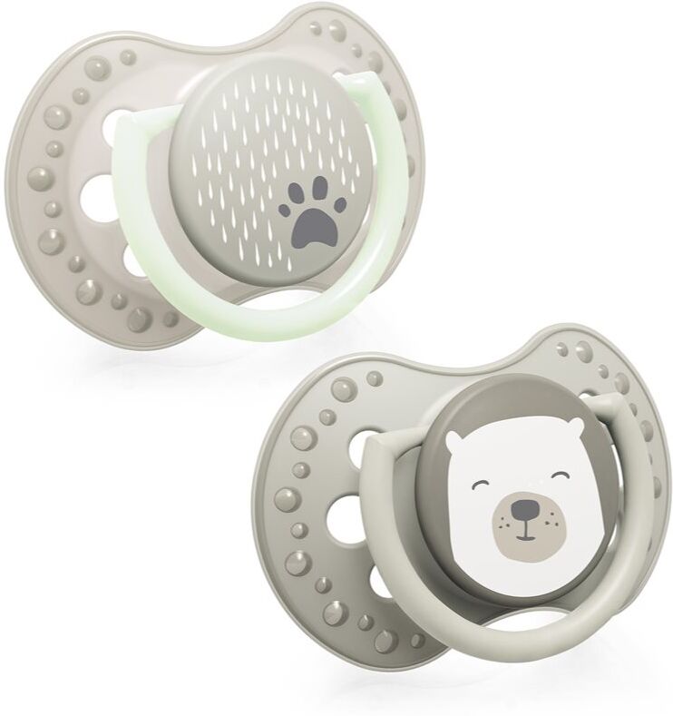 LOVI Buddy Bear tétine 6-18 m 2 pcs