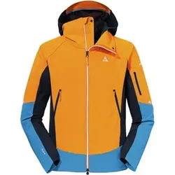 SCHÖFFEL Herren Schlupfjacke Softshell Jacket Kals M, Größe 48 in Orange Orange