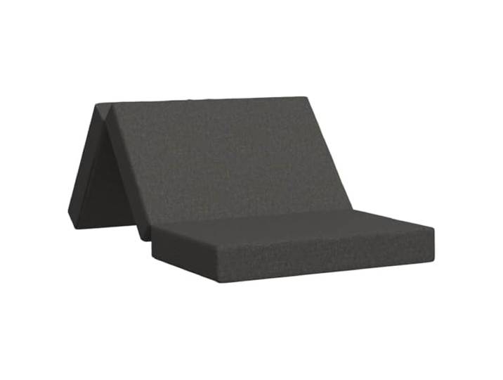 HBBMGYD Klappbares Schlafsofa, 100 x 67 x 45 cm, Dunkelgrau Leichter Schaumstoff, waschbarer Bezug mit Reißverschluss, manueller Mechanismus, modernes Design, vakuumverpackt