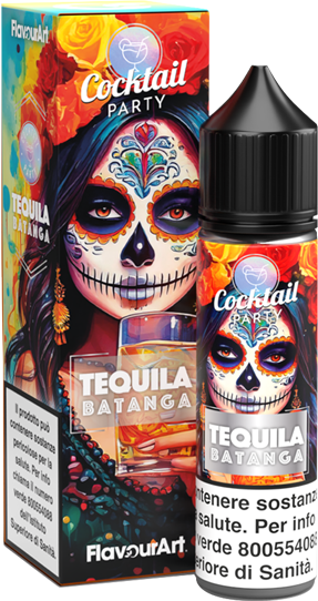 Flavourart Tequila Batanga Cocktail Party Liquido Shot 20ml Tequila Cola Lime Ghiaccio