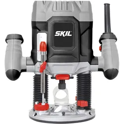 Skil Fräsmaschine 1841AA, Oberfräse 1200W, Nutfräser, Tischfräse, Staubabsaugung