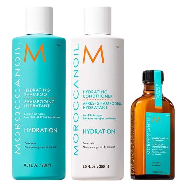 Moroccanoil Hydration Geschenkset (Haarpflege Set) (KXMAS25H)