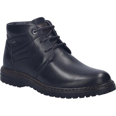 Stiefelette JOSEF SEIBEL "Erroll 52, schwarz", Herren, Gr. 45, schwarz, Obermaterial: 100% Rindsleder Leather cow., Schuhe Stiefelette