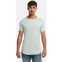 INDICODE T-Shirt Willbur Tee, Größe S in Türkis Türkis
