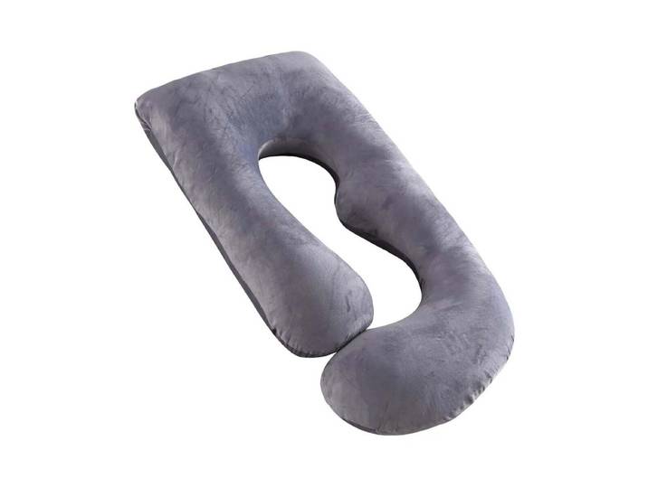 Momcozy PP101-GR11NB-A Ganzkörper-Stützkissen Grau