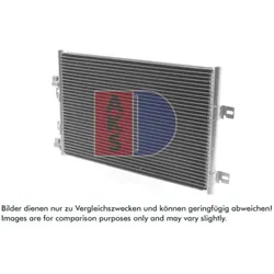 Kondensator Klimaanlage AKS DASIS 180049N für Renault Kangoo Rapid