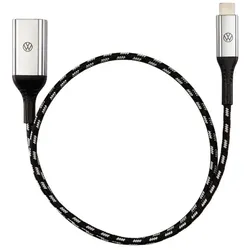 Volkswagen Anschlusskabel USB-C auf USB-A Premium 50 cm 000051446CE