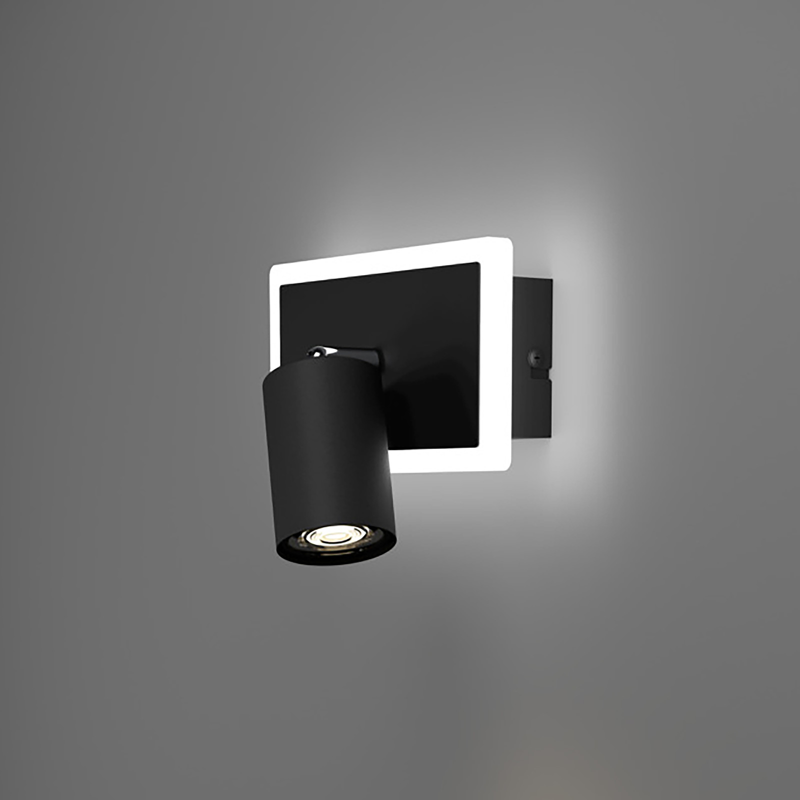 Eglo Rimbocchi LED wandlamp zwart met 850 lm