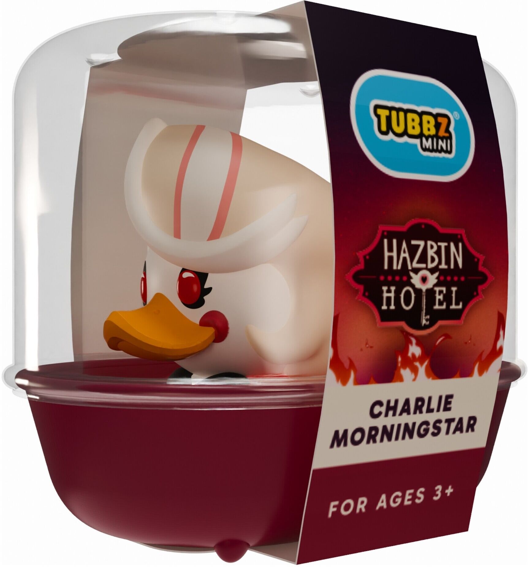 Hazbin Hotel Charlie Morningstar Mini TUBBZ Collectible Duck - Officially Licensed - 5 cm Tall - Numskull Designs