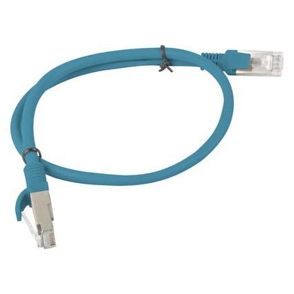 Lanberg *Patchcord cat.5e 0.5M UTP blue (U/UTP, CAT5e, 0.50 m) (PCU5-10CC-0050-B)