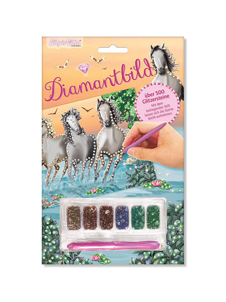Lutz Mauder Diamond Painting-Set "Pferde 2" - ab 3 Jahren - onesize