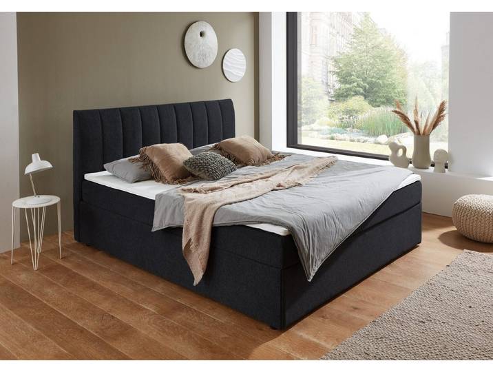ATLANTIC home collection Boxbett Alva, wahlweise mit Matratze, wahlweise mit Matratze und Topper