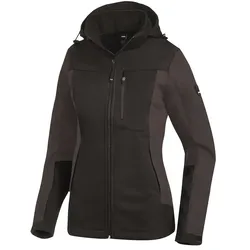 Damen Softshelljacke "JULIA" - S - anthrazit/schwarz