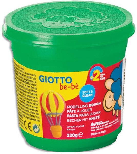 Pot 220G Pate à jouer Giotto Be-bè Vert