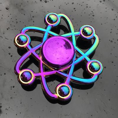 Uplifted Finds Metal Rainbow Gradient Fidget Spinner With Silent Bearing 5