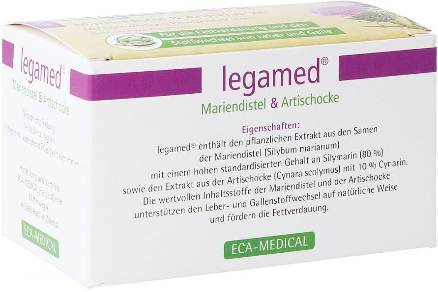 Legamed Mariendistel & Artischocke 60stk