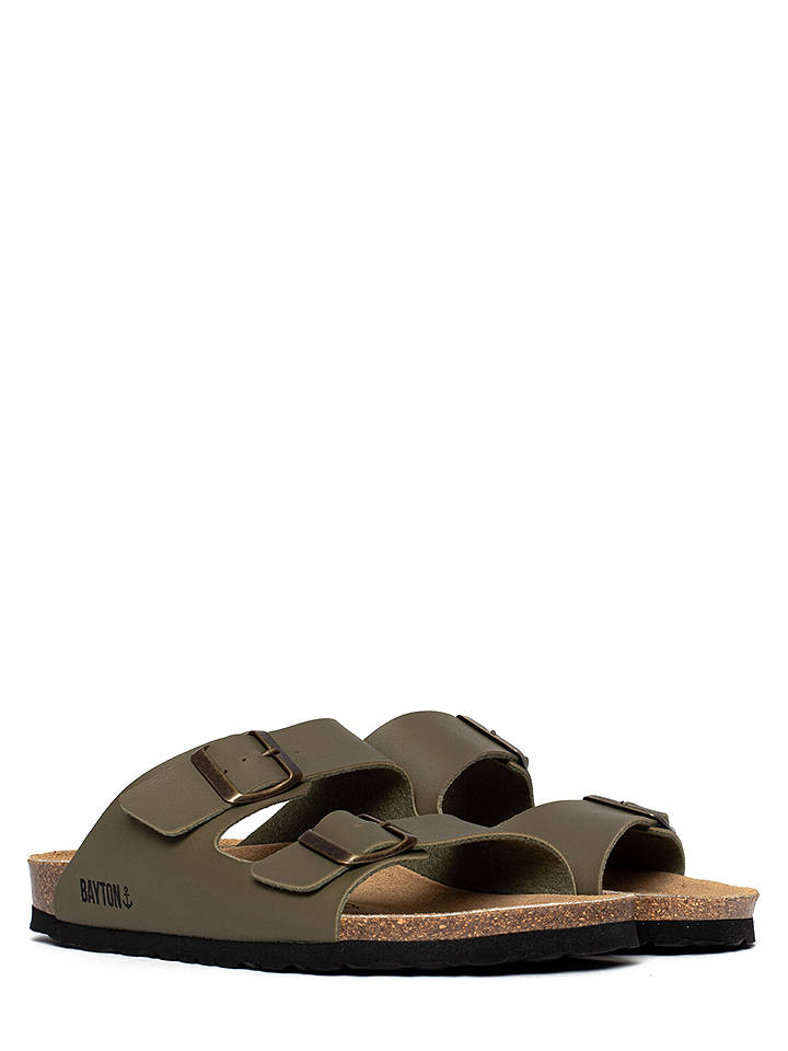 BAYTON Pantoletten "Atlas" in Khaki - 42