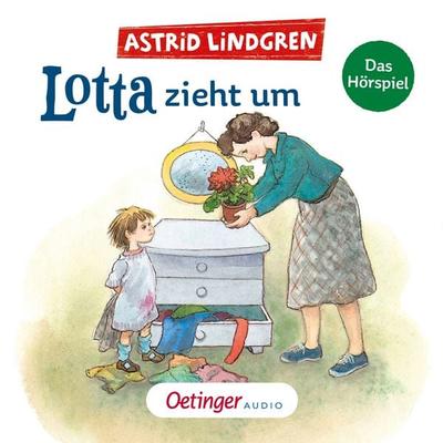Lotta zieht um - Astrid Lindgren, Audio, 9783837393040