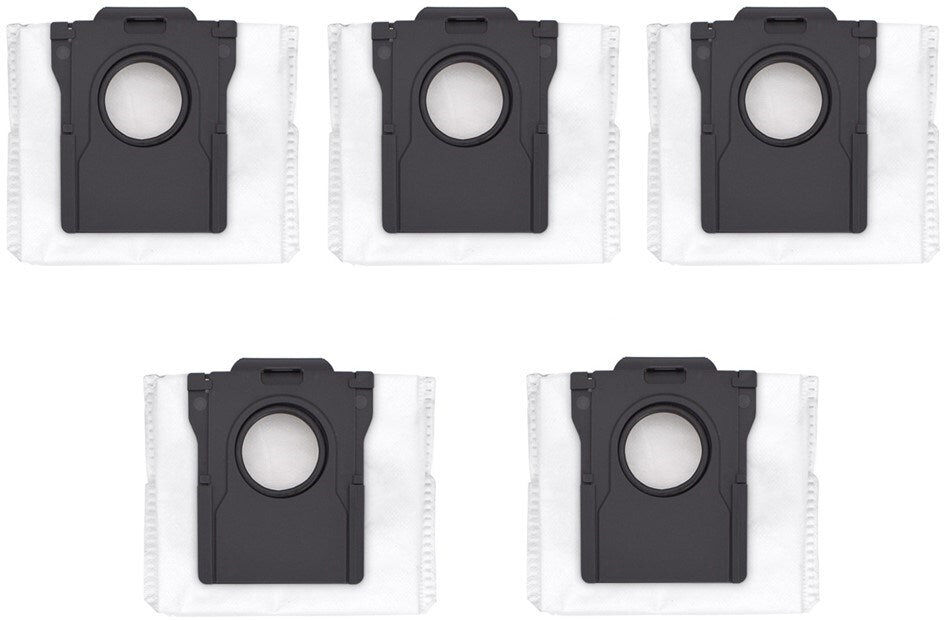 TABLETCOVERS.DK Støvsugerpose til Dreame X40 Ultra / L40 Ultra / L10s Pro Gen 2 / D10 Plus Gen 2 - 5 stk - Hvid