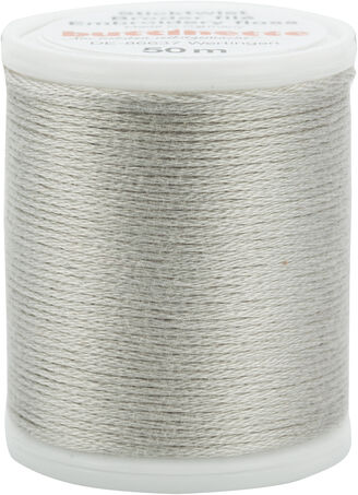 Original buttinette Sticktwist, lichtgrau